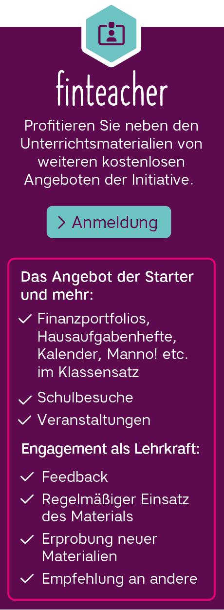 Vorteile für finteacher